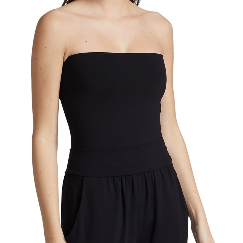 Susana Monaco Black Strapless Top